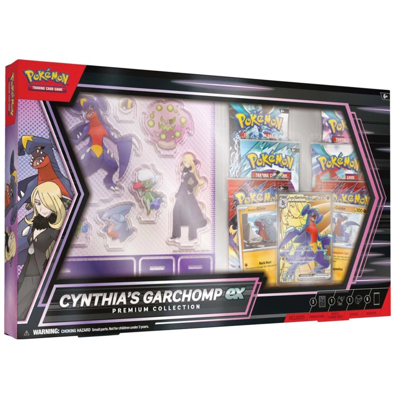 POKEMON TCG CYNTHIA GARCHOMP EX PREMIUM