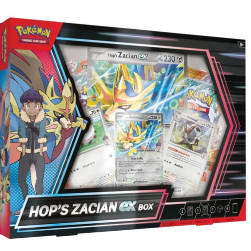POKEMON TCG HOP'S ZACIAN EX BOX