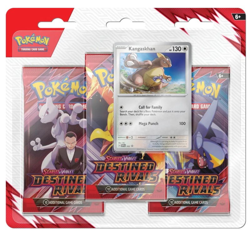 POKEMON TCG S&V DESTINED RIVALS 3 PACK B