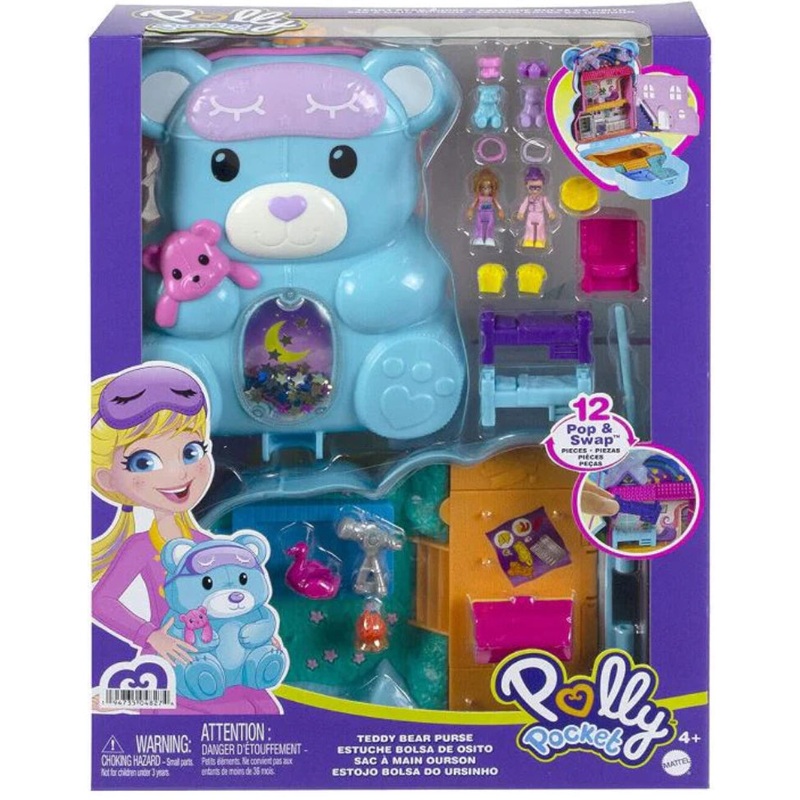 POLLY POCKET ADVENTURE PURSE AST