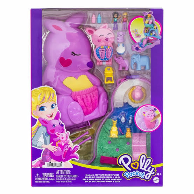Polly Pocket Mama & Joey Kangaroo Purse