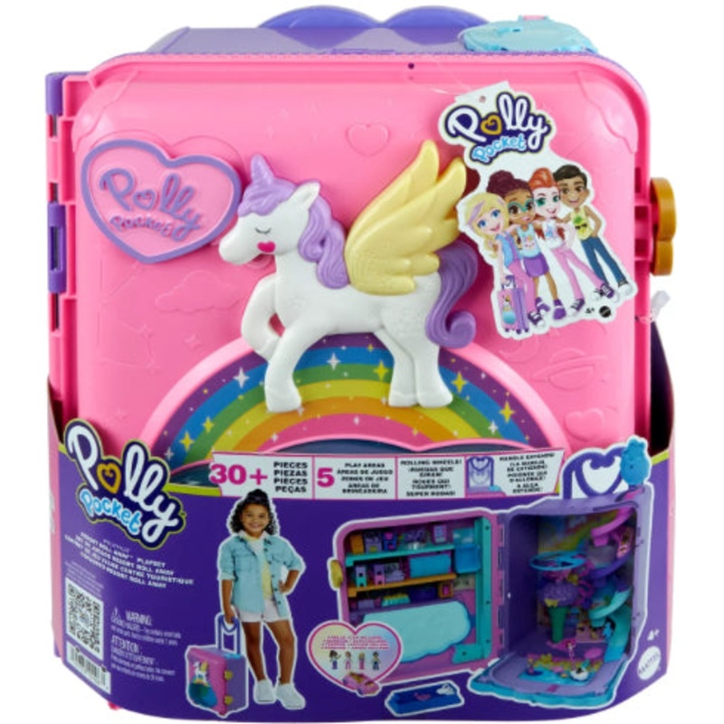 Polly Pocket Resort Roll Away Playset