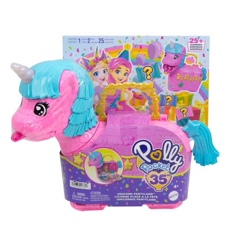 POLLY POCKET UNICORN PARTYLAND