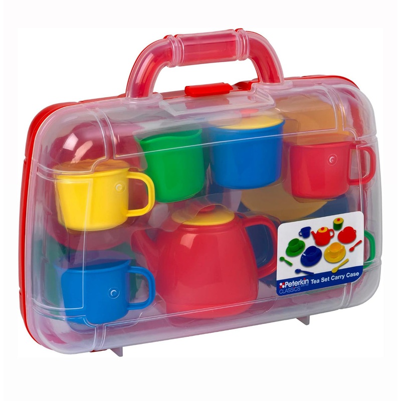 PORTABLE TEA SET IN CASE