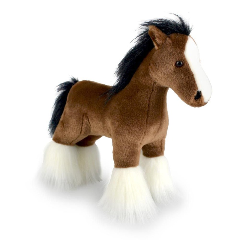PLUSH CLYDE HORSE 30CM