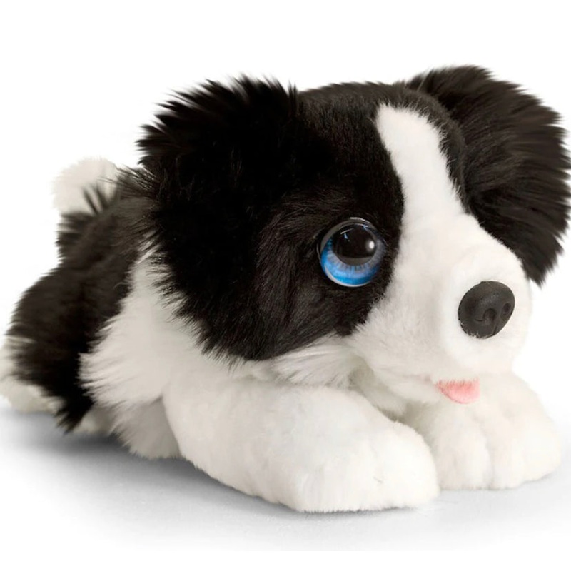 PLUSH CUDDLE PUP BORDER COLLIE MED
