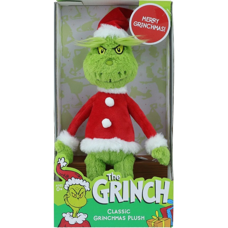 Plush Dr Seuss Grinch With Hat & Jacket