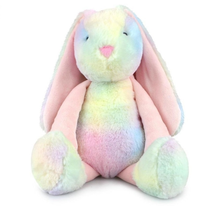 PLUSH FRANKIE BUNNY RAINBOW PASTEL LRG