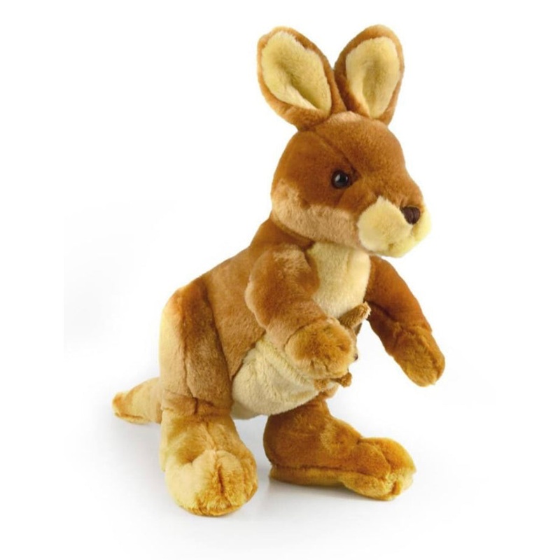 PLUSH KANGAROO JACK 27 CM