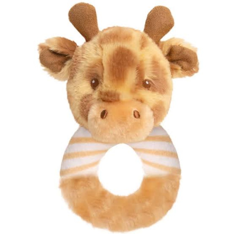 PLUSH KEELECO RING RATTLE GIRAFFE