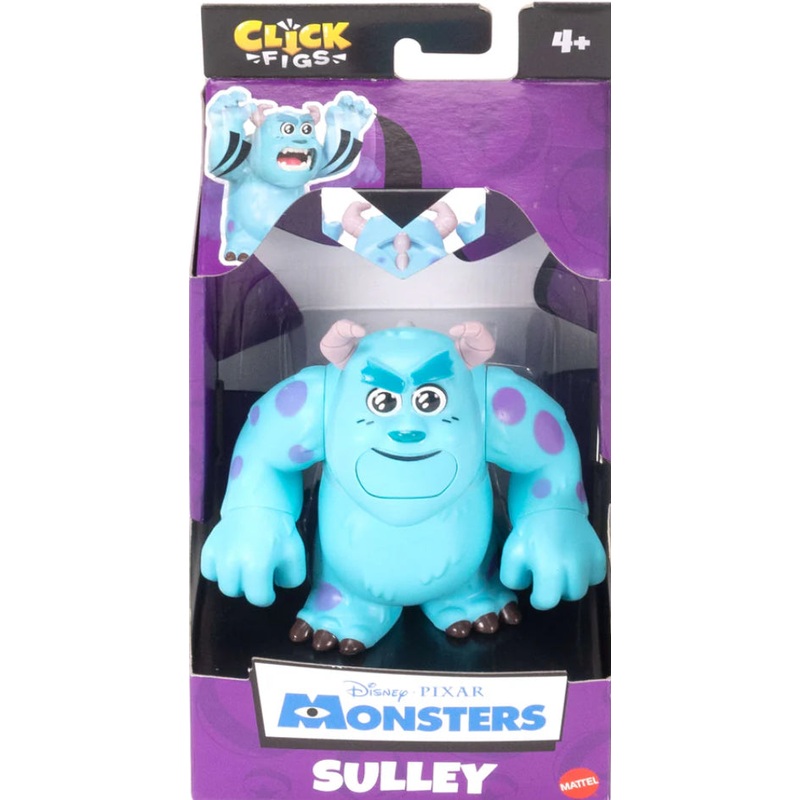 PIXAR CLICK FIGS SULLEY