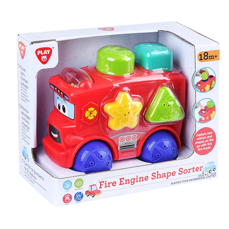 Playgo Fire Engine Shape Sorter