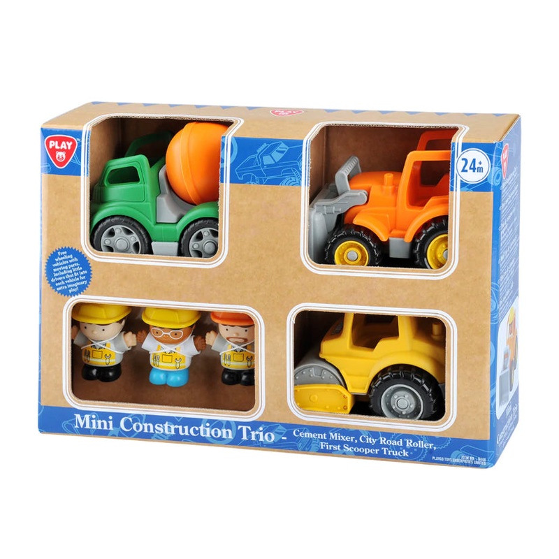 Playgo Mini Construction Trio