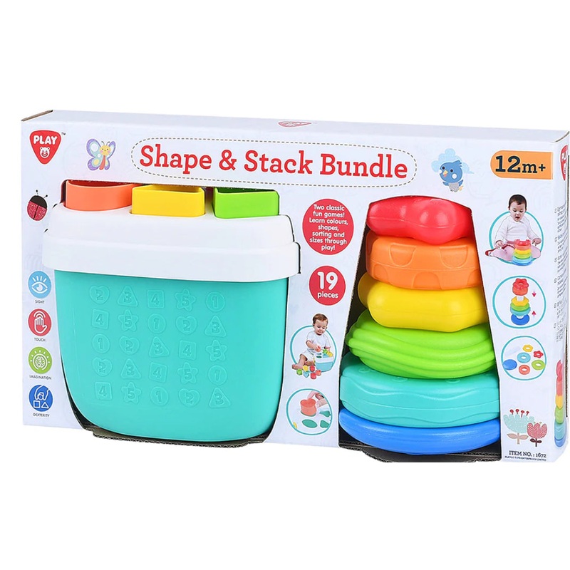 Playgo Shape & Stack Bundle
