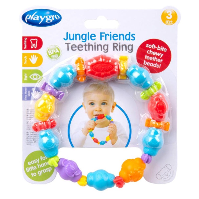 PLAYGRO JUNGLE FRIENDS TEETHING RINGS