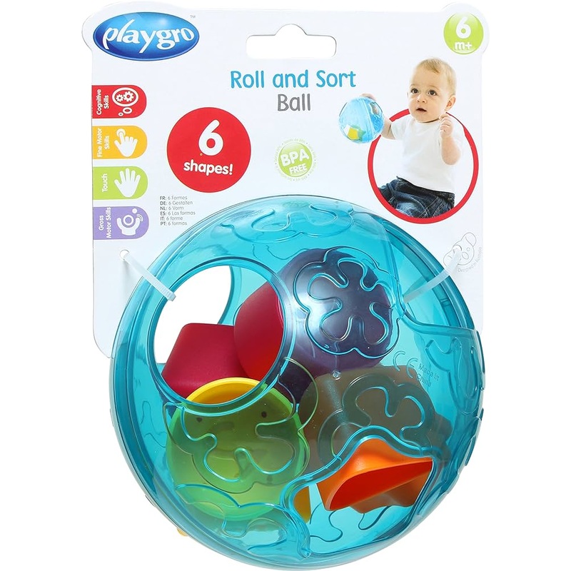 PLAYGRO ROLL AND SORT BALL