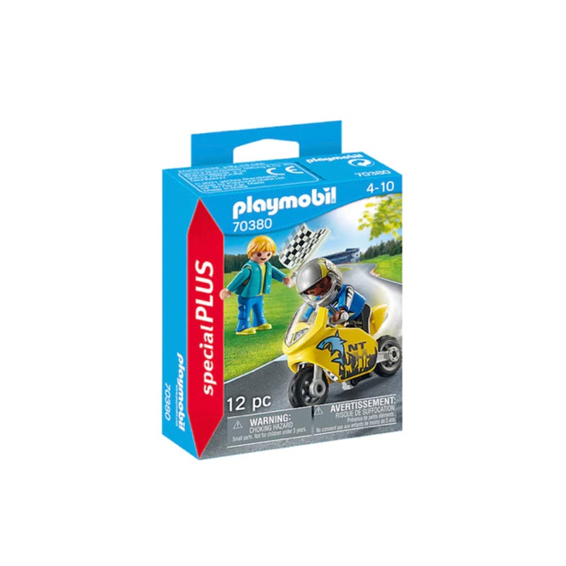 Playmobil 70380 Boys W Motorcycle