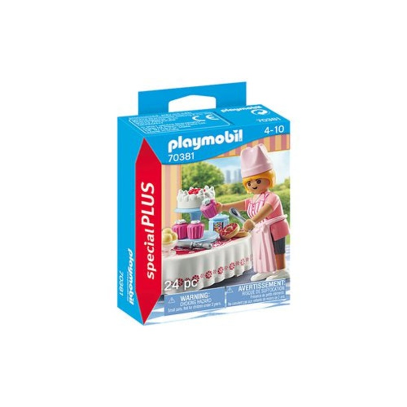 Playmobil 70381 Baker W Dessert Table