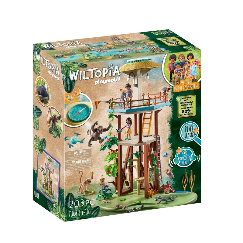 Playmobil 71008 Research Tower W Compass