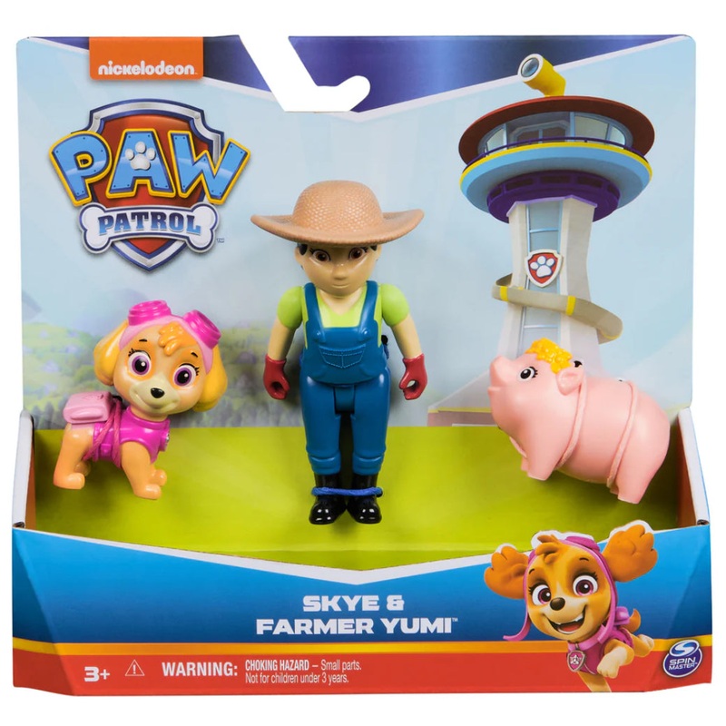 PAW PATROL HERO PUPS SKYE & FARMER YUMI