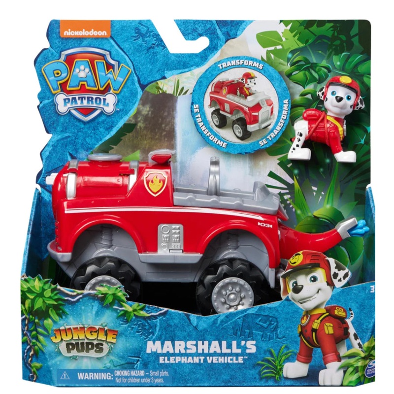 PAW PATROL JUNGLE VEHICLE MARSHALL'S