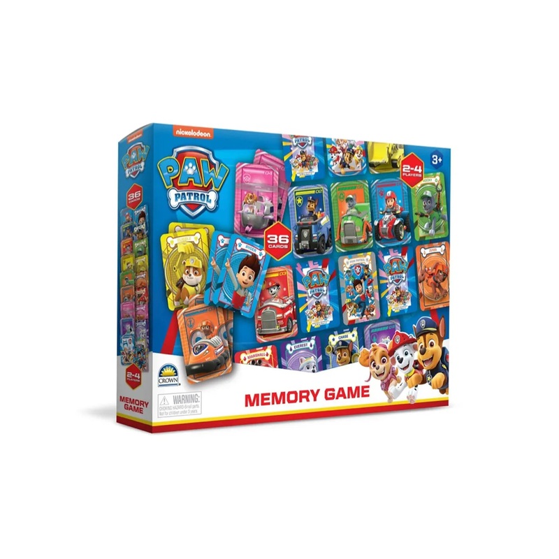 PAW PATROL MEMORY GAME