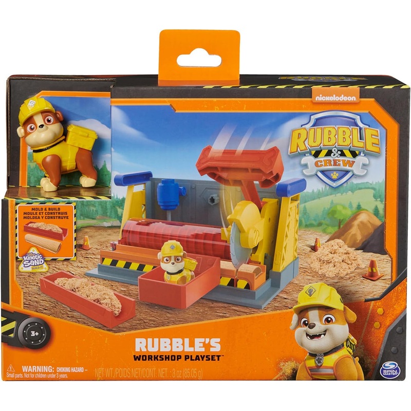 PAW PATROL RUBBLE & CREW WORKSHOP SET