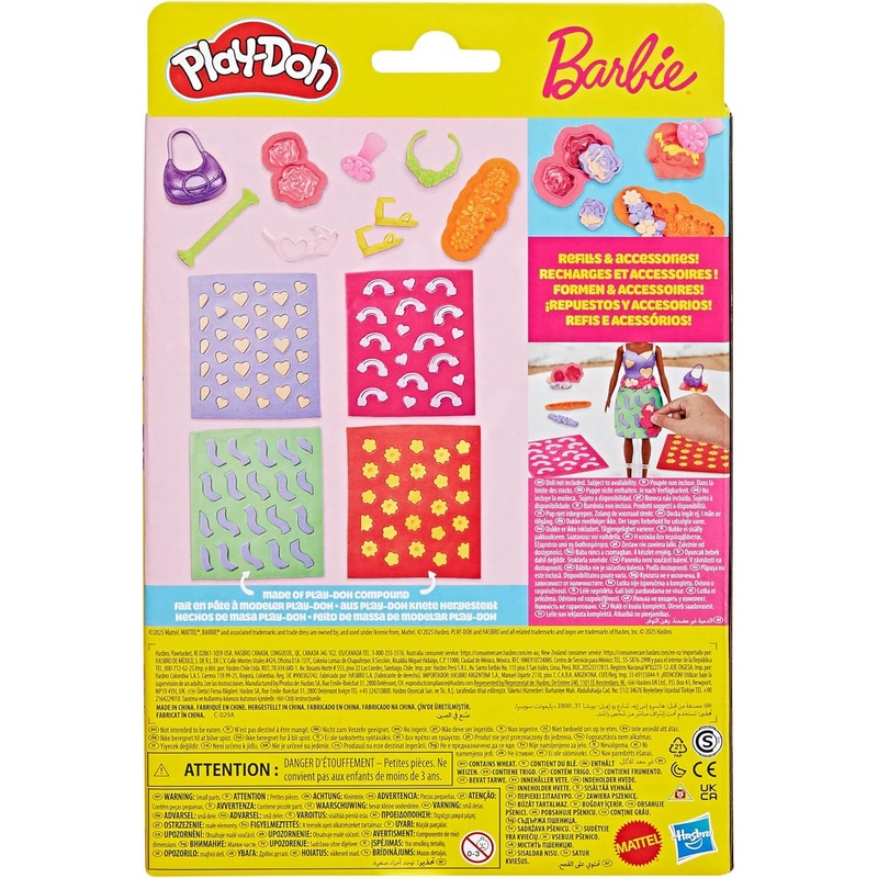 PD BARBIE DESIGNER PATTERN FLOWER/FLORAL