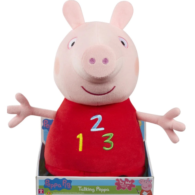 Peppa Pig Classic 14" Plush W Sound Pepp