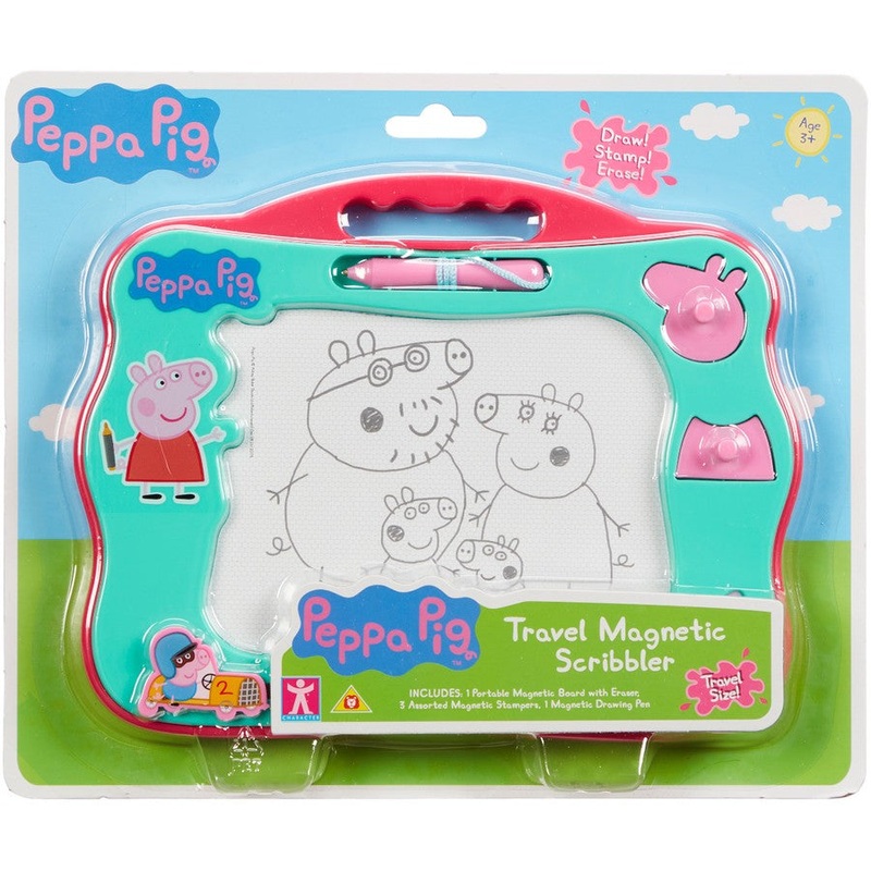 Peppa Pig Travel Magnetic Scribbler
