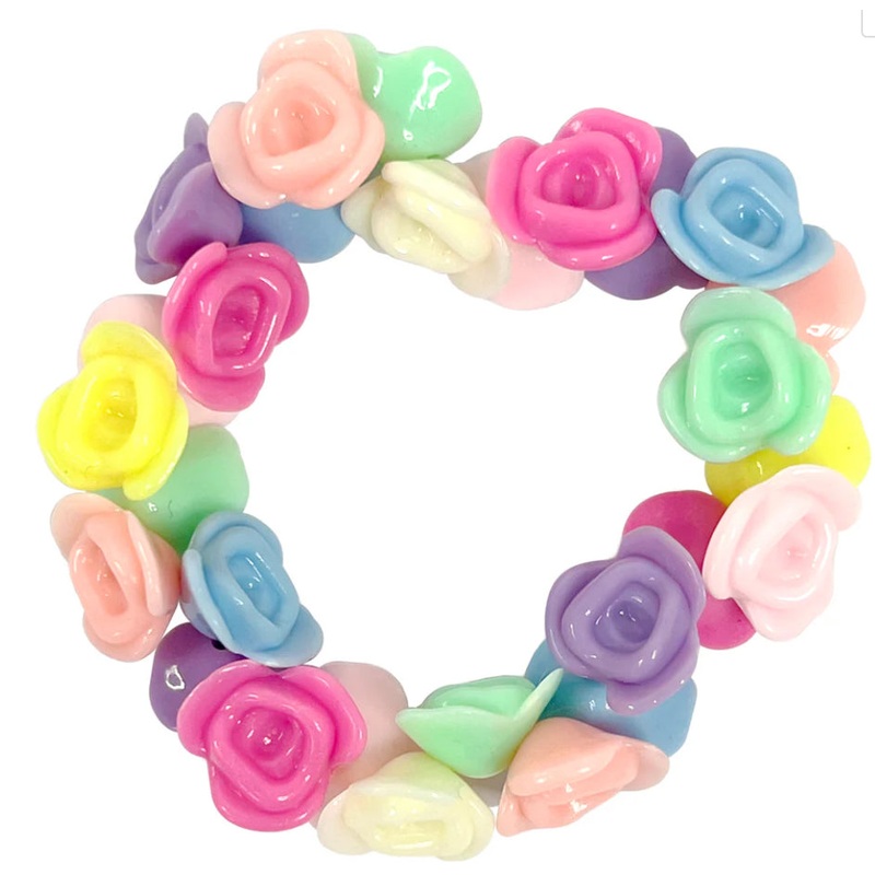 P/POP BCG173 PASTEL ROSES BRACELETS