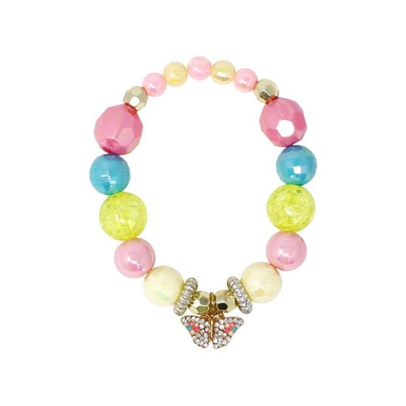 P/Pop Bcm111 Rhinestone Butterfly Brace