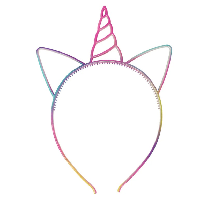 P/POP HBM108 PASTEL RBOW HORN HBAND