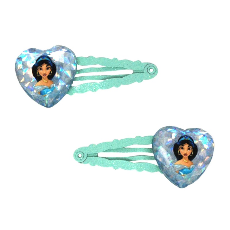 P/POP JASMINE HEART GEM SNAPCLIPS