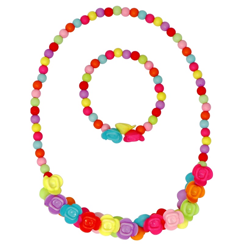 P/POP NBM127 ROSES FLOWER NECK/BRACE