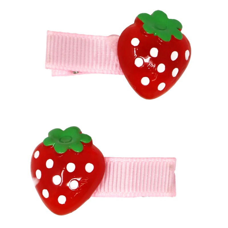 P/POP STRAWBERRY POP HAIR CLIPS