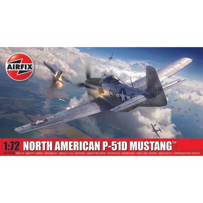 AIRFIX 1:72 NORTH AMERICAN P-51D MUSTANG