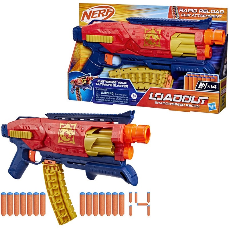 NERF LOADOUT SHADOWSPEED RECON