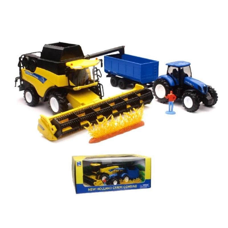 NEW HOLLAND COMBINE HARVESTER SET