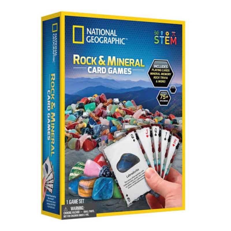 NG ROCK & MINERAL CARD GAME