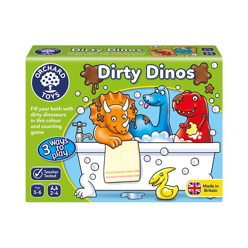 ORCHARD TOYS DIRTY DINOS GAME