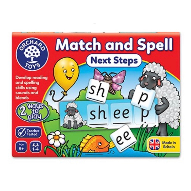 ORCHARD TOYS MATCH & SPELL NEXT STEPS