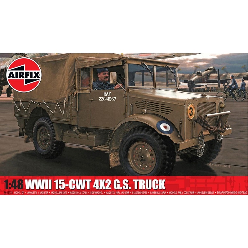 AIRFIX 1:48 WWII 15-CWT 4X2 G.S. TRUCK