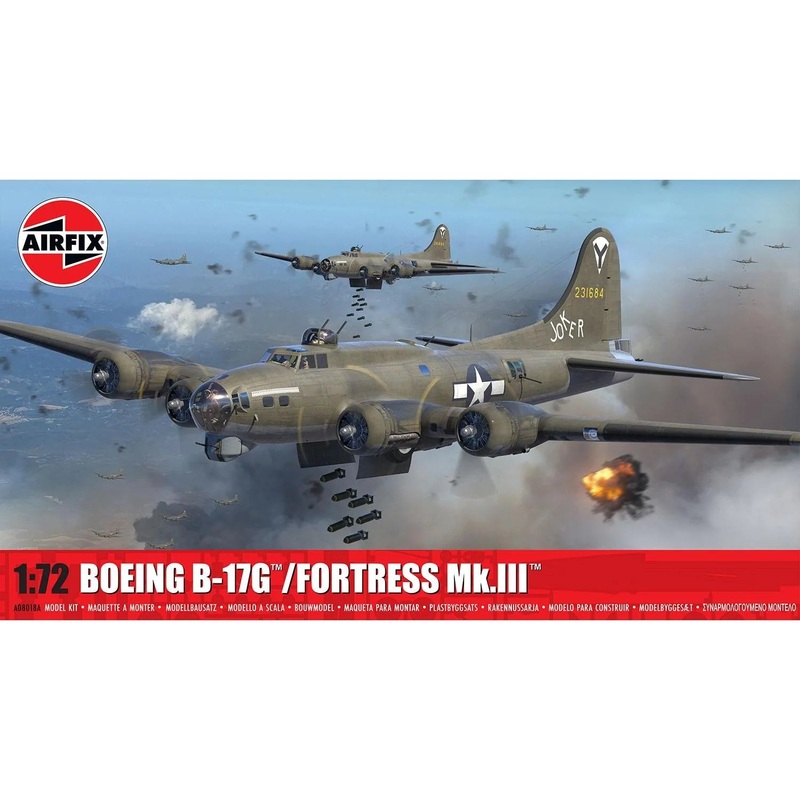 AIRFIX 1:72 BOEING B-17G FORTRESS MK.III