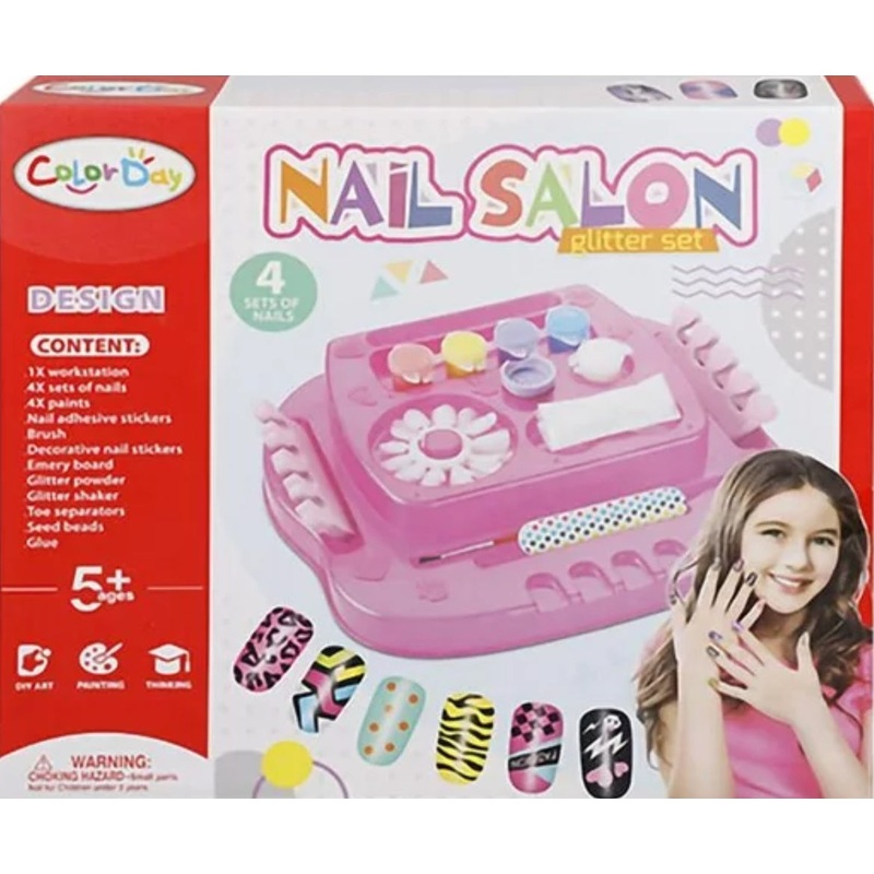 NAIL SALON GLITTER SET
