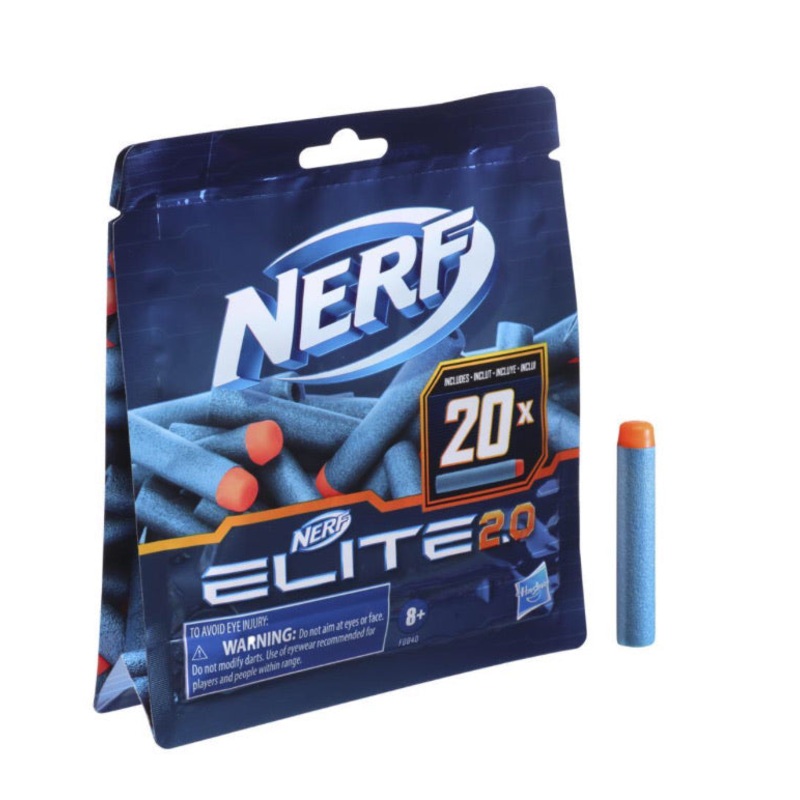 NERF ELITE 2.0 REFILL 20PK