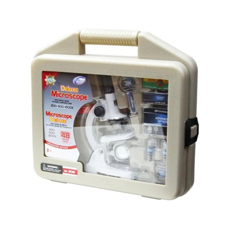 MICROSCOPE DELUXE SET IN CASE