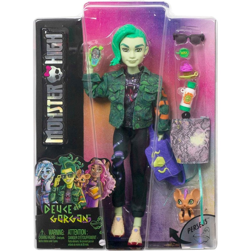 Monster High Dl Doll Deuce Gorgon
