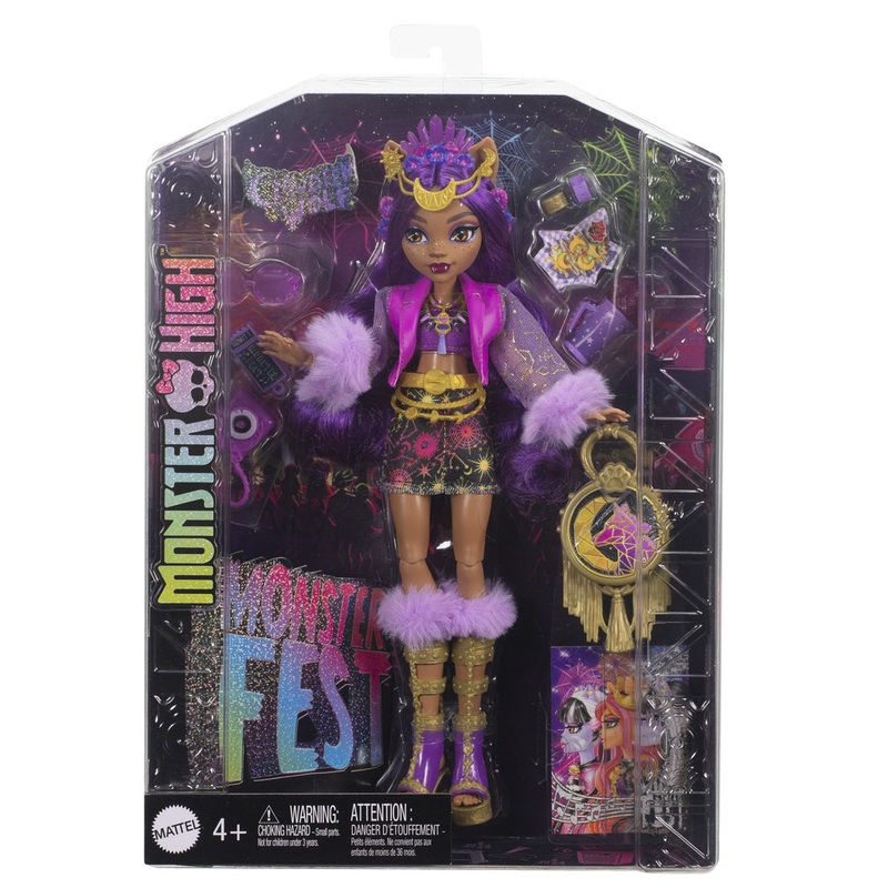 MONSTER HIGH MONSTER FEST CLAWDEEN WOLF
