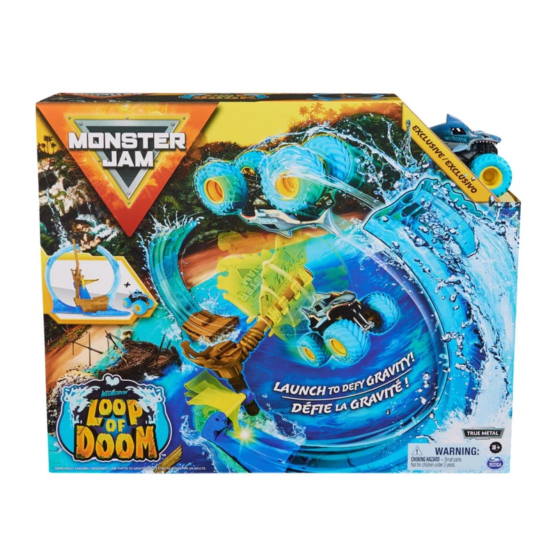 MONSTER JAM 1:64 LOOP TO DOOM SET
